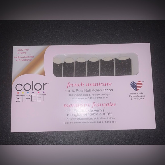 NEW Color Street 100% Real Nail Polish Strips- J’Adore Glamour - Picture 4 of 10